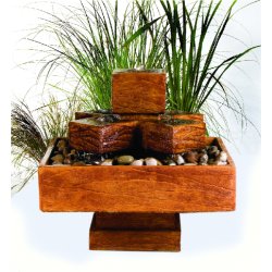 Henri Self Contained Contemporary Fountain - Quadstone Fountain