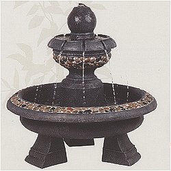 Henri Resin Fountains - River Rock Fountain