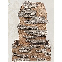 Henri Resin Fountains - Flagstone Wall Fountain