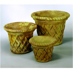 Henri Planters - Tudor Weave Planters