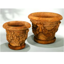 Henri Planters - Classico Pots and Saucers