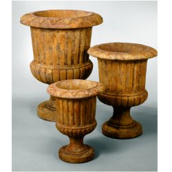 Henri Planters - Fluted Urns