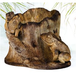 Henri Planters - Frog Stump Planter