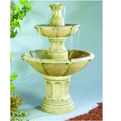 Henri Resin Fountains - Newport Two Tier Fountain