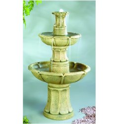 Henri Resin Fountains - Montreux Two Tier Fountain