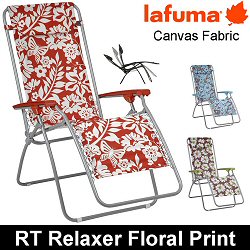 Lafuma RT Relaxer - Floral Prints Multi-position Relaxer (PVC Arms)