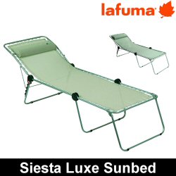 Lafuma Siesta Luxe - Batyline Adjustable 3 legged sunbed