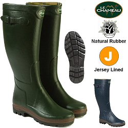 Le Chameau - All tracks ladies cotton lined rubber boots