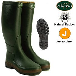 Le Chameau - All tracks mens cotton lined rubber boots