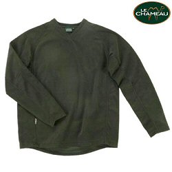 Le Chameau Clothing - Berry v neck microfleece