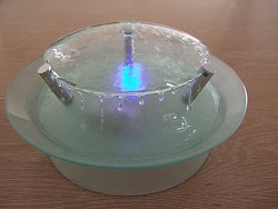 Mains Indoor Water Features - Glass Dome