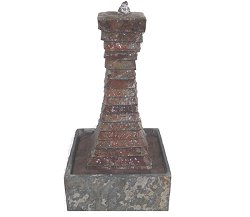 Mains Outdoor Water Features - Slate Tapered Column