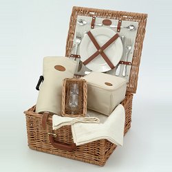 Traditional Baskets - Natural Tea Basket (6 settings)
