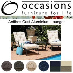 Occasions Cast Aluminium - Antibes Lounger