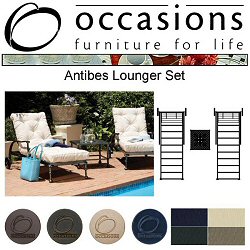 Occasions Cast Aluminium - Antibes Lounger Set
