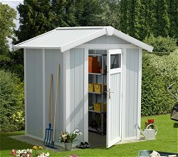 PVC Garden Sheds - Utility 3 (1.78 x 1.62m) 5ft 10in x 5ft 4in