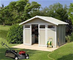 PVC Garden Sheds - Utility 7 (3.15 x 2.39m) 10ft 4in x 7ft 10in