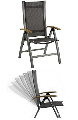 Prestige Aluminium Range - Rimini Recliner