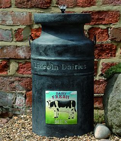 Solar Water Features - Milk Churn