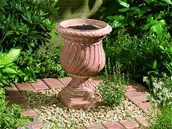 Solar Water Features - Windsor Stone Cast Urn