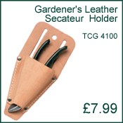 Kneelers & Garden Wear - Gardeners Leather Secateurs Holder