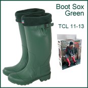 Outdoor Accessories - Boot Sox Green
