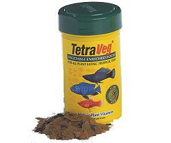 Tetra Veg - Flake food for herbivorous fish
