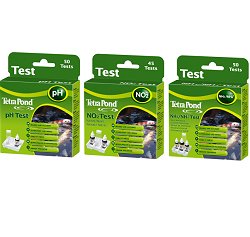 Tetra Pond test kits - Test kits for determining key water quality parameters
