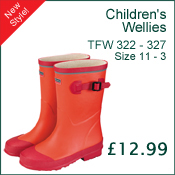 Wellington Boots - Childrens Wellies Red