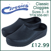Shoes & Cloggies - Classic Cloggies . Navy