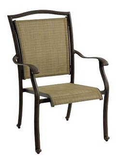 Cast Aluminium Range - Torino Stacking Chair