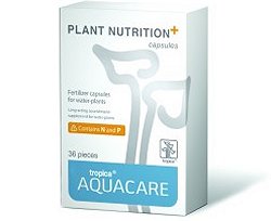 Aquacare Plant nutrition capsules - Nutrition capsules for direct application of nutrients for aquaruim plants.