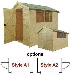 Norfolk - Apex Roof Shed