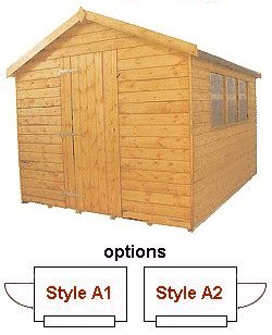 Warwick - Apex Roof Heavy Shed