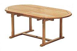 Teak Range - Mandalay Extending 1.9/2.5m x 1.05m Table