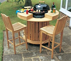 Teak Furniture Sets - Barbeque Set