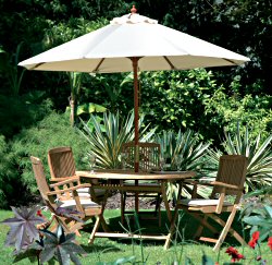 Teak Furniture Sets - Cleveland Teak 4 Seater Dining Suite