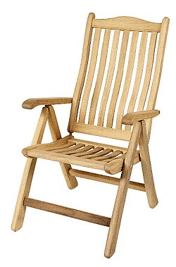 Iroko Range - Ascot 7 Position Recliner