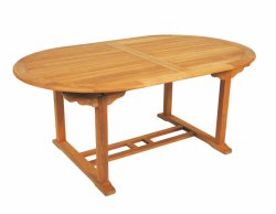 Teak Range - Boston Butterfly 1.6m/2.1m Table