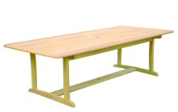 Iroko Range - Classic 2.5m x 1.1m Rectangular Table