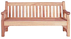 Mahogany Range - Royal Park Bench (Albizzia)