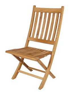 Barlow Tyrie Ascot - Teak Folding Dining Chair