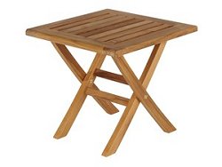 Barlow Tyrie Ascot - Teak Folding Footstool