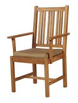 Barlow Tyrie Mission - Teak Carver Chair