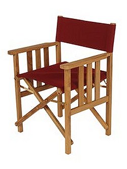 Barlow Tyrie Safari - Safari Teak Chair Burgundy