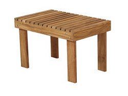 Barlow Tyrie Adirondack - Teak Low Rectangular Side Table