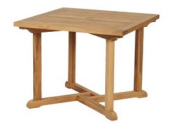 Barlow Tyrie Arundel - Teak Dining Table 90cm