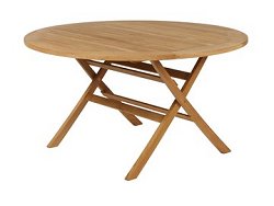 Barlow Tyrie Ascot - Teak Folding Table 130cm