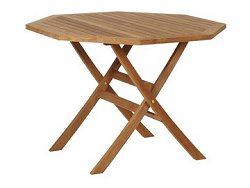 Barlow Tyrie Ascot - Teak Folding Table 110cm