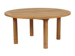 Barlow Tyrie Drummond - Teak Circular Dining Table 150cm